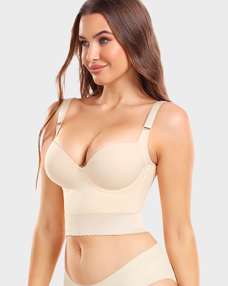 Soutien-gorge Sculptant Longline À Armatures