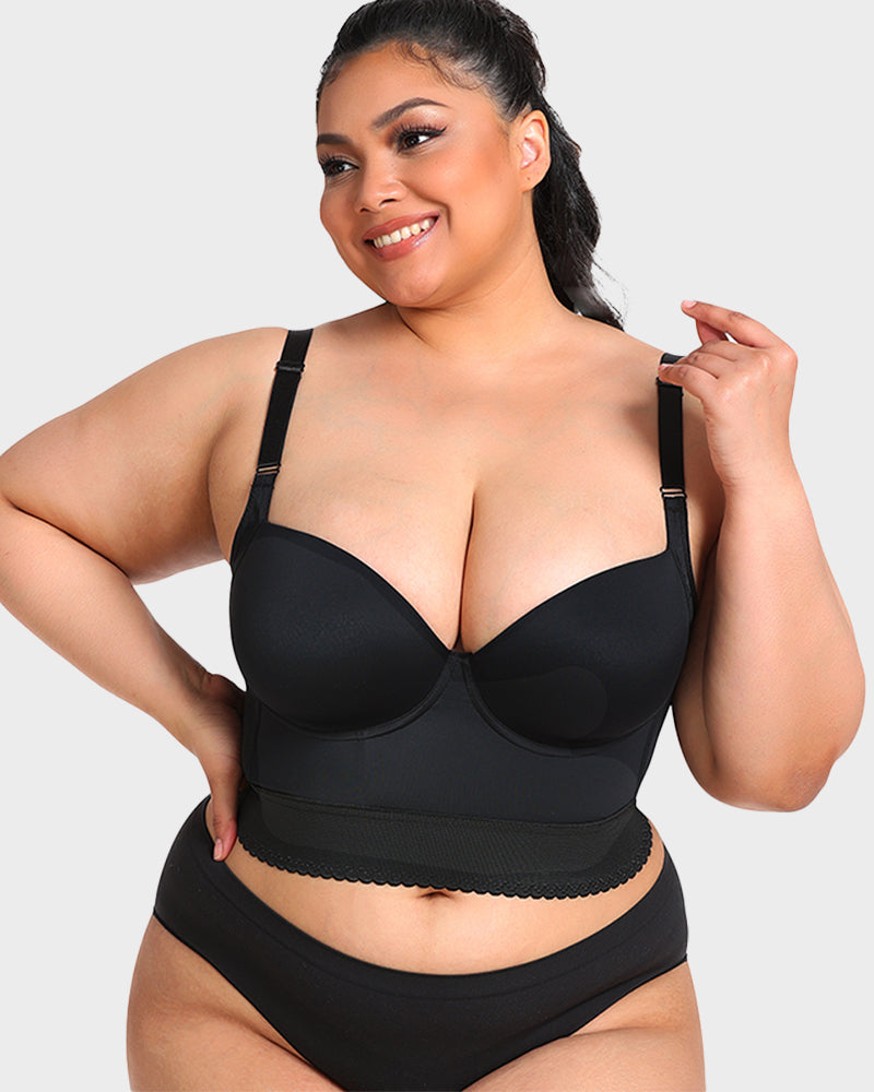 Soutien-gorge Sculptant Longline À Armatures