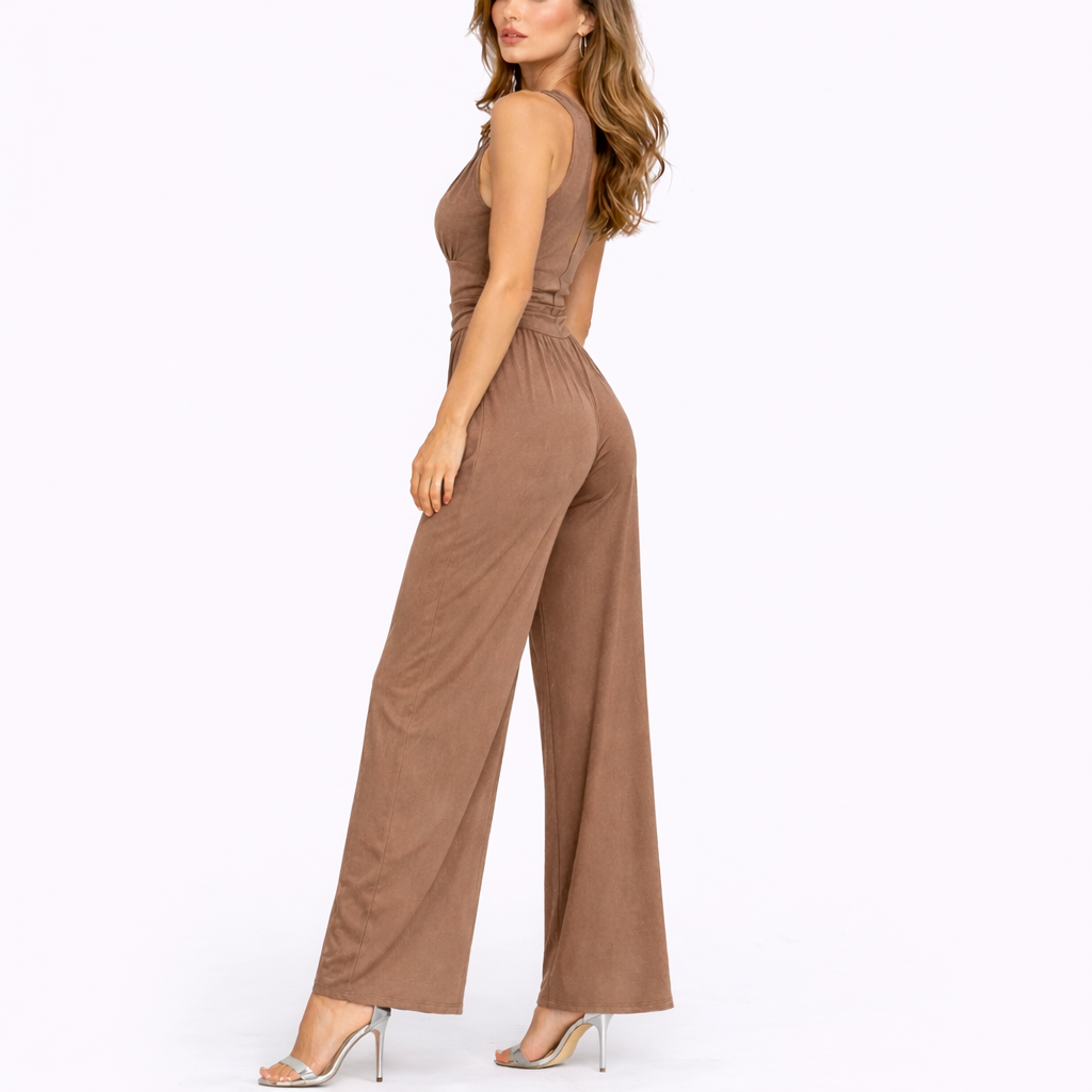 Combinaison Pantalon À Jambes Larges