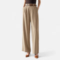 Ancienne Monde | Pantalon Femme Palazzo Taille Haute Intemporel