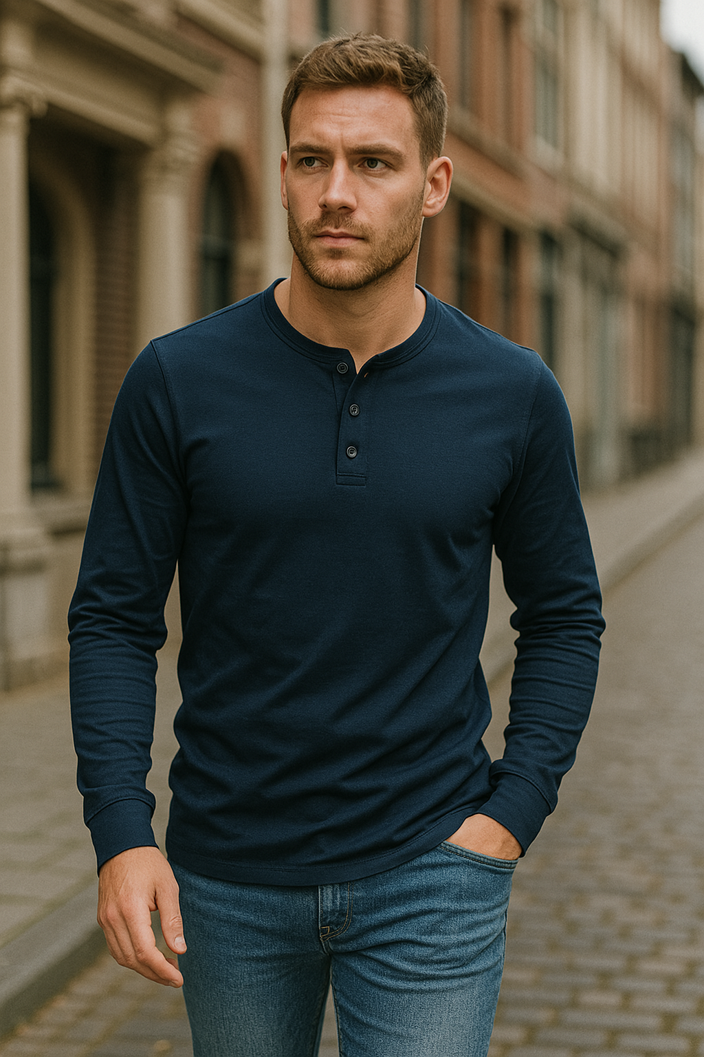 Chemise Homme – Manches Longues Boutonnées Coupe Confortable au Quotidien