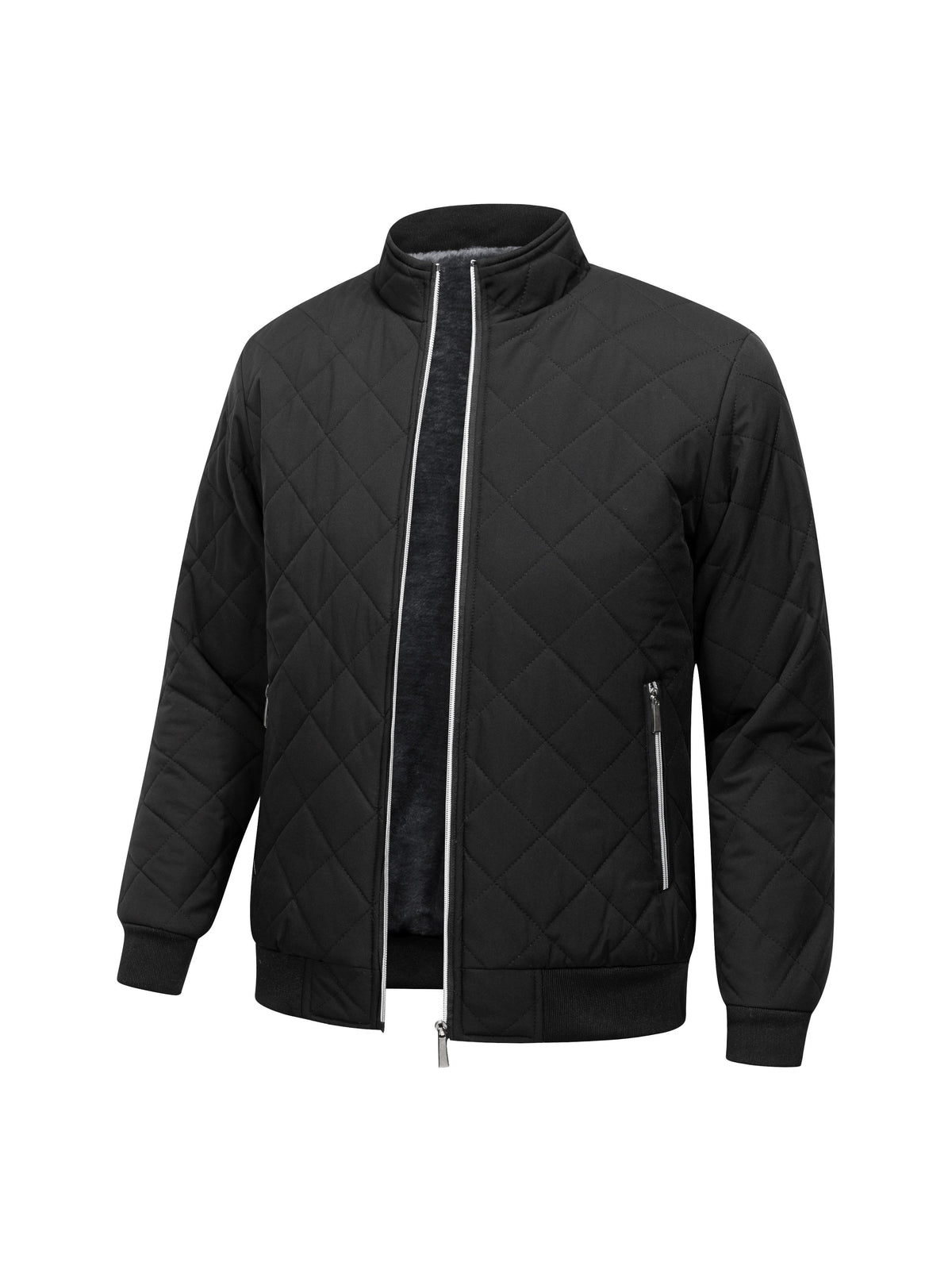 Blouson Matelassé Homme – Doublure Chaude et Coupe Décontractée Intemporelle
