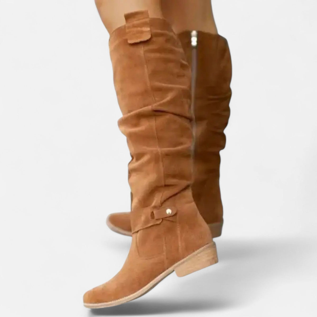 Ancienne Monde | Bottines Femme Tige Souple Style Décontracté Élégant