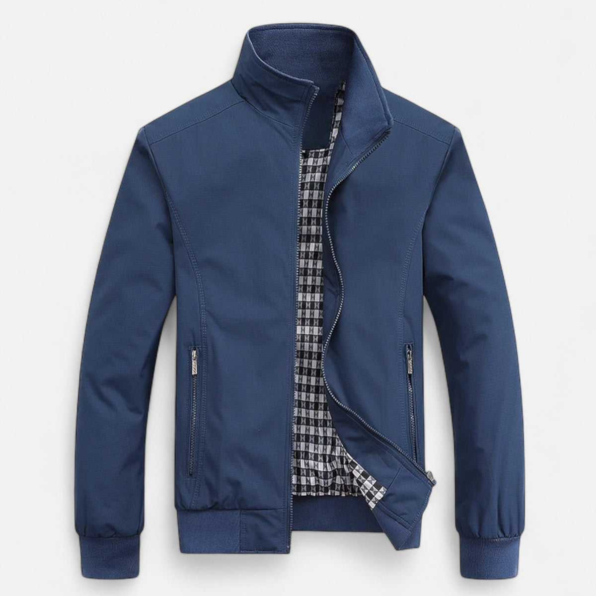 Ancienne Monde | Blouson Bomber Homme Coupe Ajustée Style Urbain