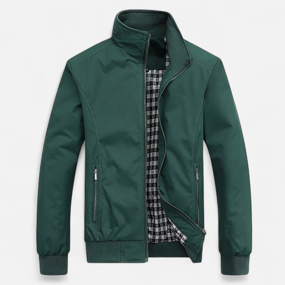 Ancienne Monde | Blouson Bomber Homme Coupe Ajustée Style Urbain