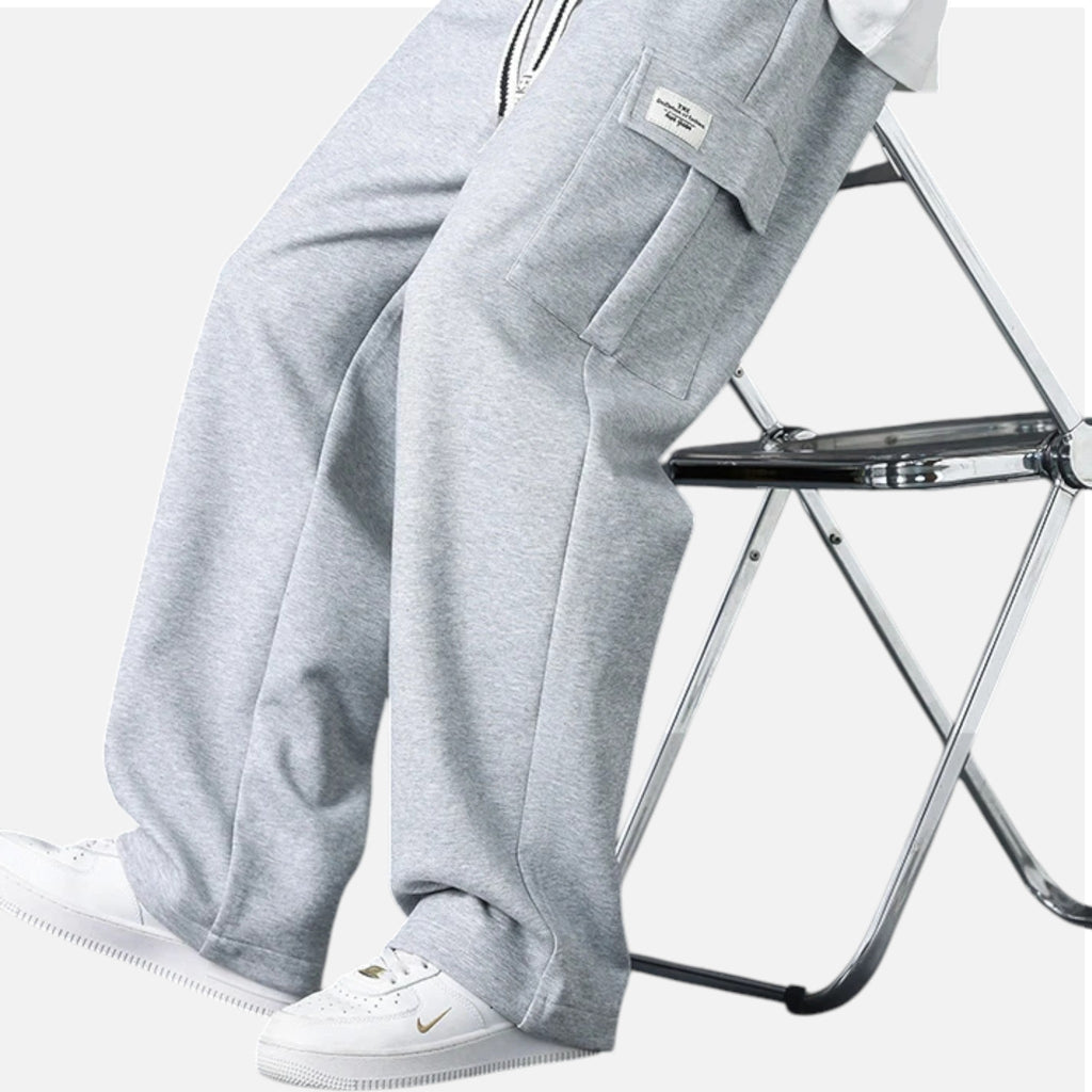 Ancienne Monde | Pantalon Jogger Cargo Homme – Coupe Ample Streetwear Décontractée