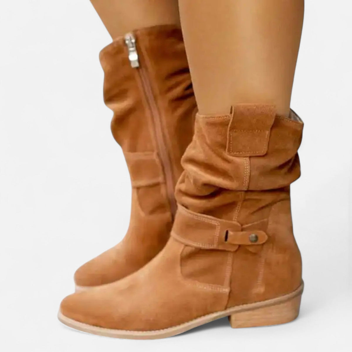 Ancienne Monde | Bottines Femme Tige Souple Style Décontracté Élégant