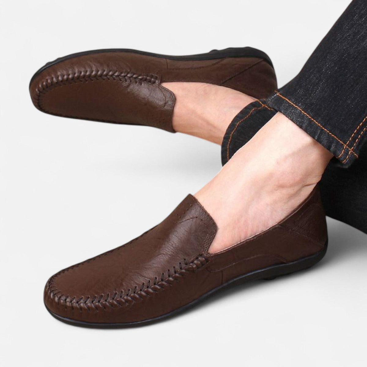 Ancienne Monde | Chaussures en Cuir Véritable pour Homme – Artisanat d’Héritage, Élégance Contemporaine