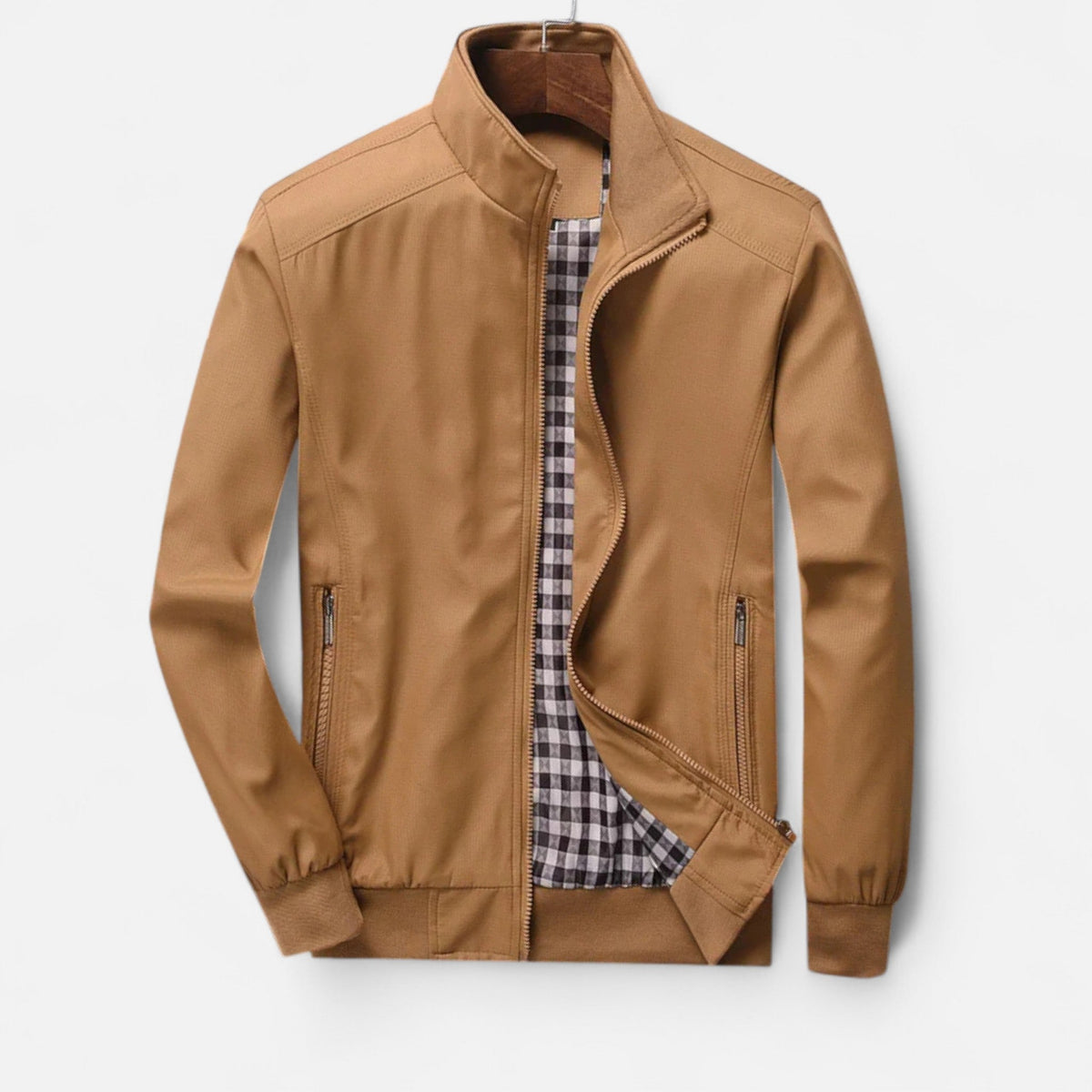Ancienne Monde | Blouson Bomber Homme Coupe Ajustée Style Urbain