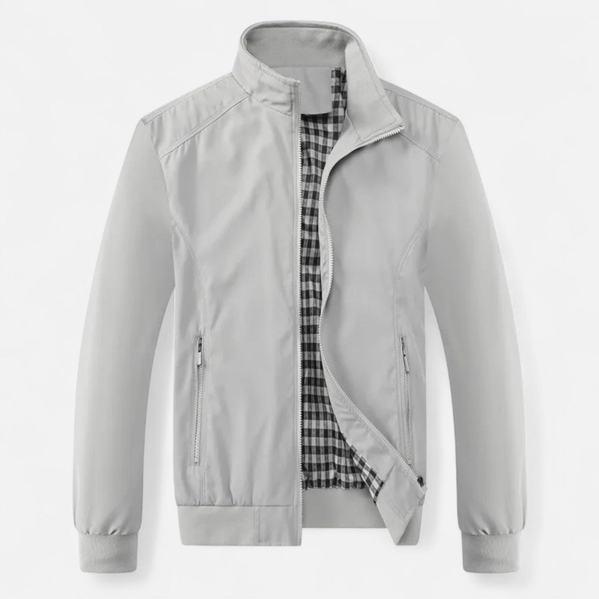 Ancienne Monde | Blouson Bomber Homme Coupe Ajustée Style Urbain
