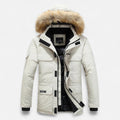 Ancienne Monde | Parka Homme Duvet Hiver à Capuche et Doublure Polaire