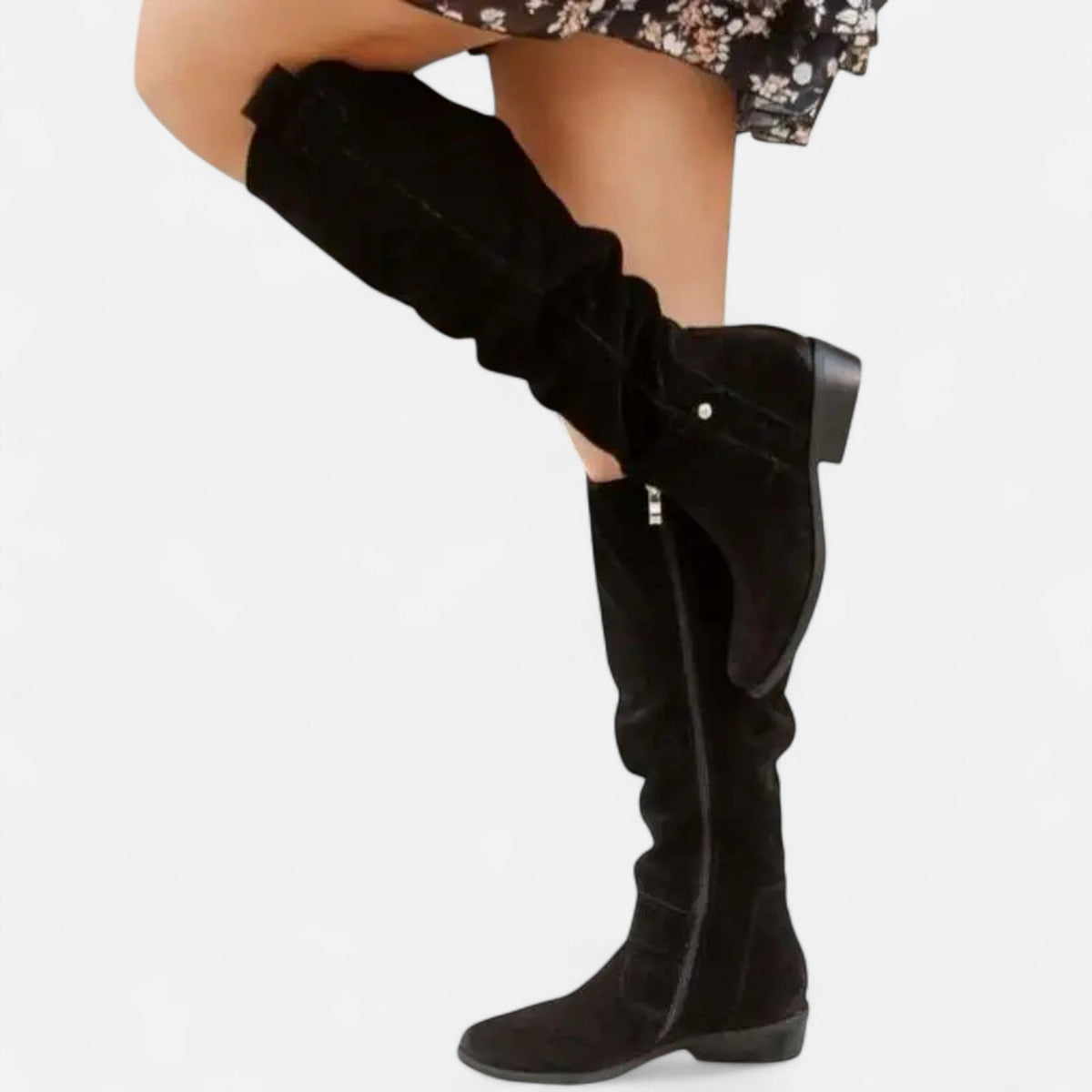 Ancienne Monde | Bottines Femme Tige Souple Style Décontracté Élégant
