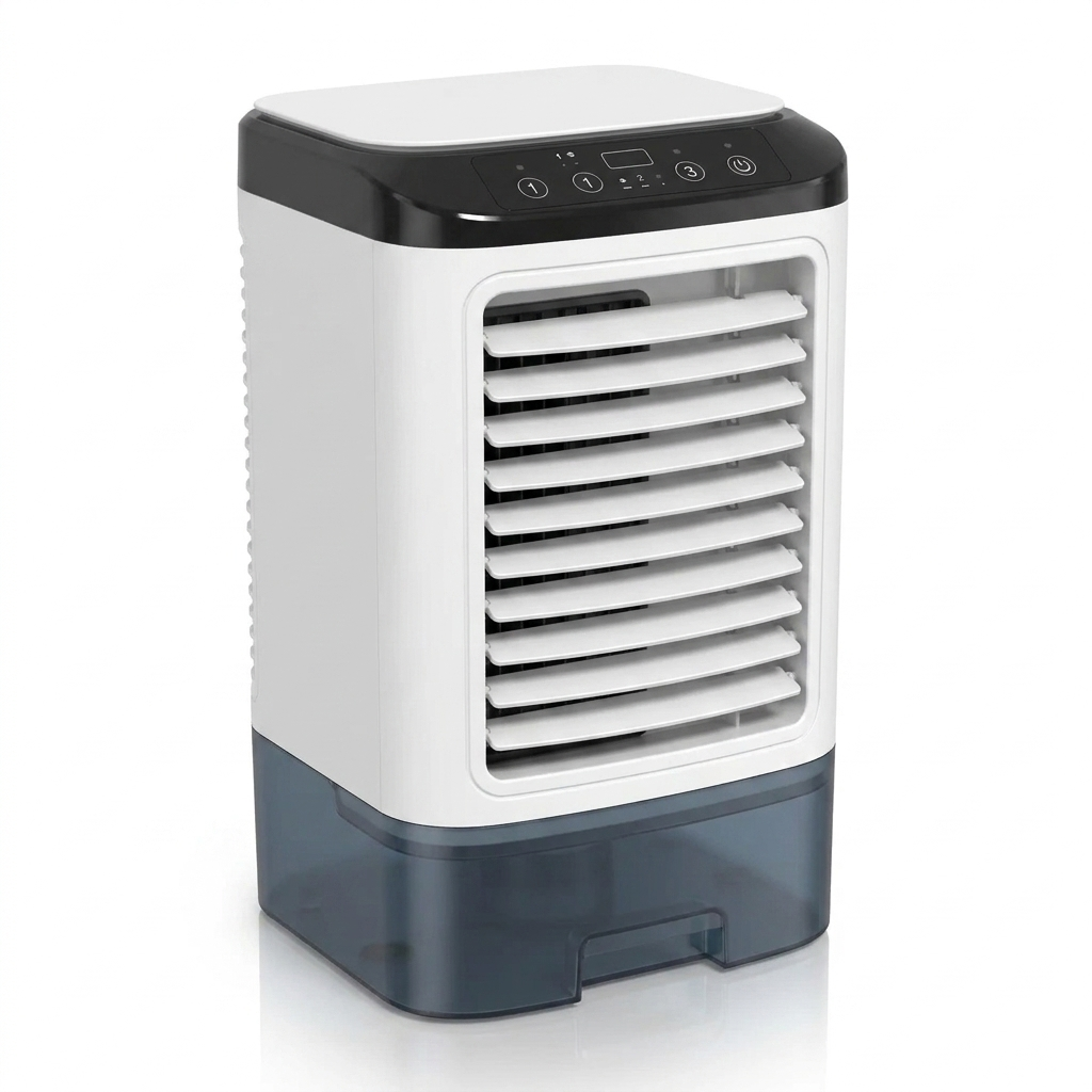Compact Portable Ultrasonic Air Conditioner with 3 Fan Speeds