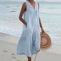 Robe d'Été en Lin
