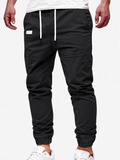 Jogger Cargo Homme – Taille Élastique Poches Latérales Tissu Léger