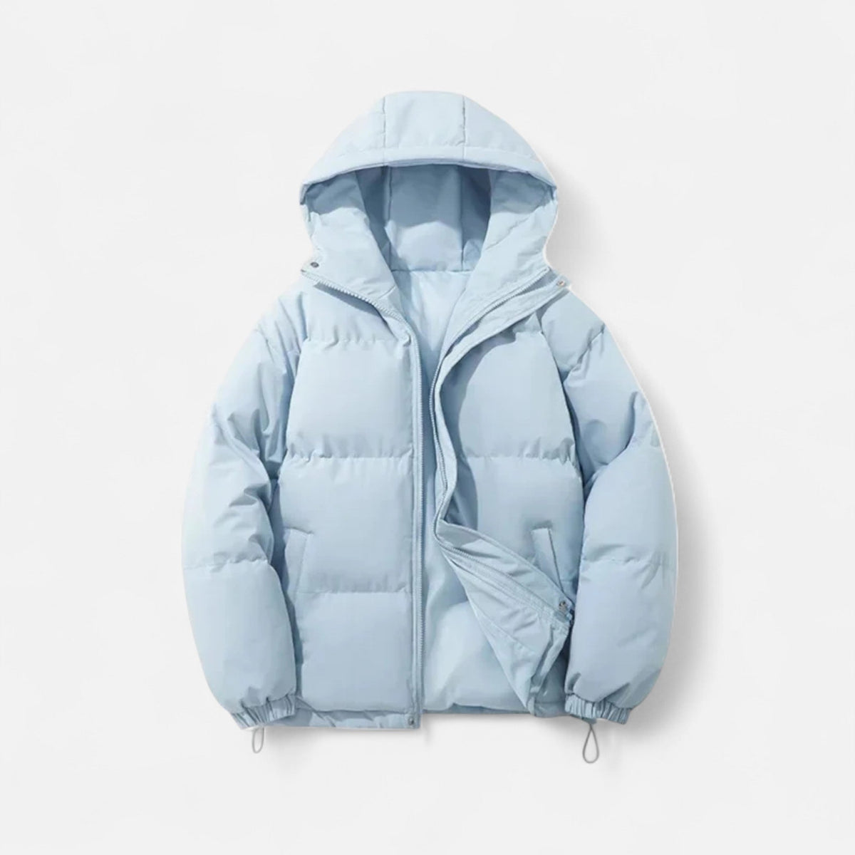 Doudoune en Coton Homme – Capuche et Coupe Légère au Style Isolant