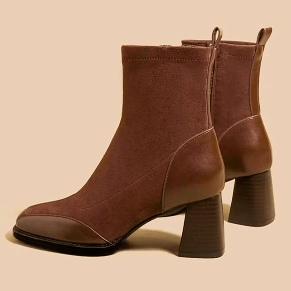 Bottines en Cuir Femme – Silhouette Fine et Allure Raffinée Intemporelle