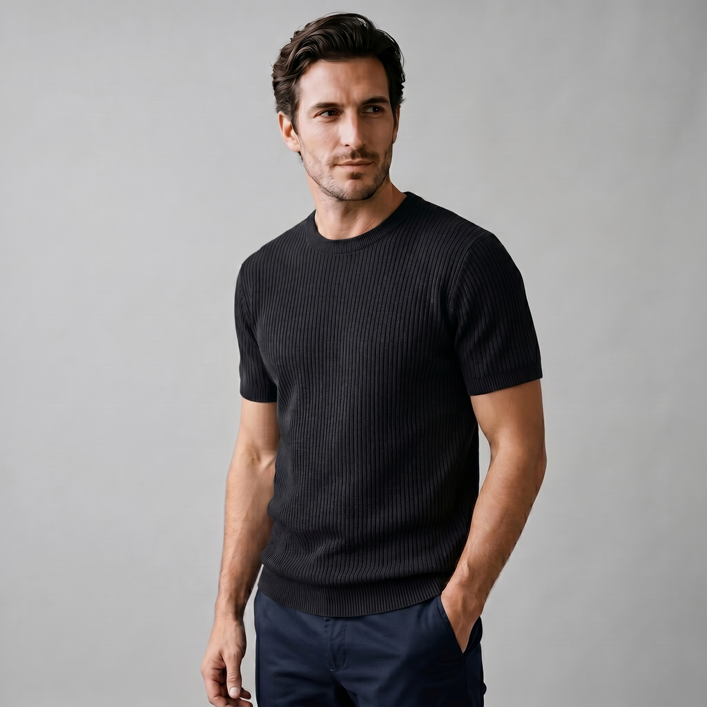 Pull T-shirt Homme En Maille