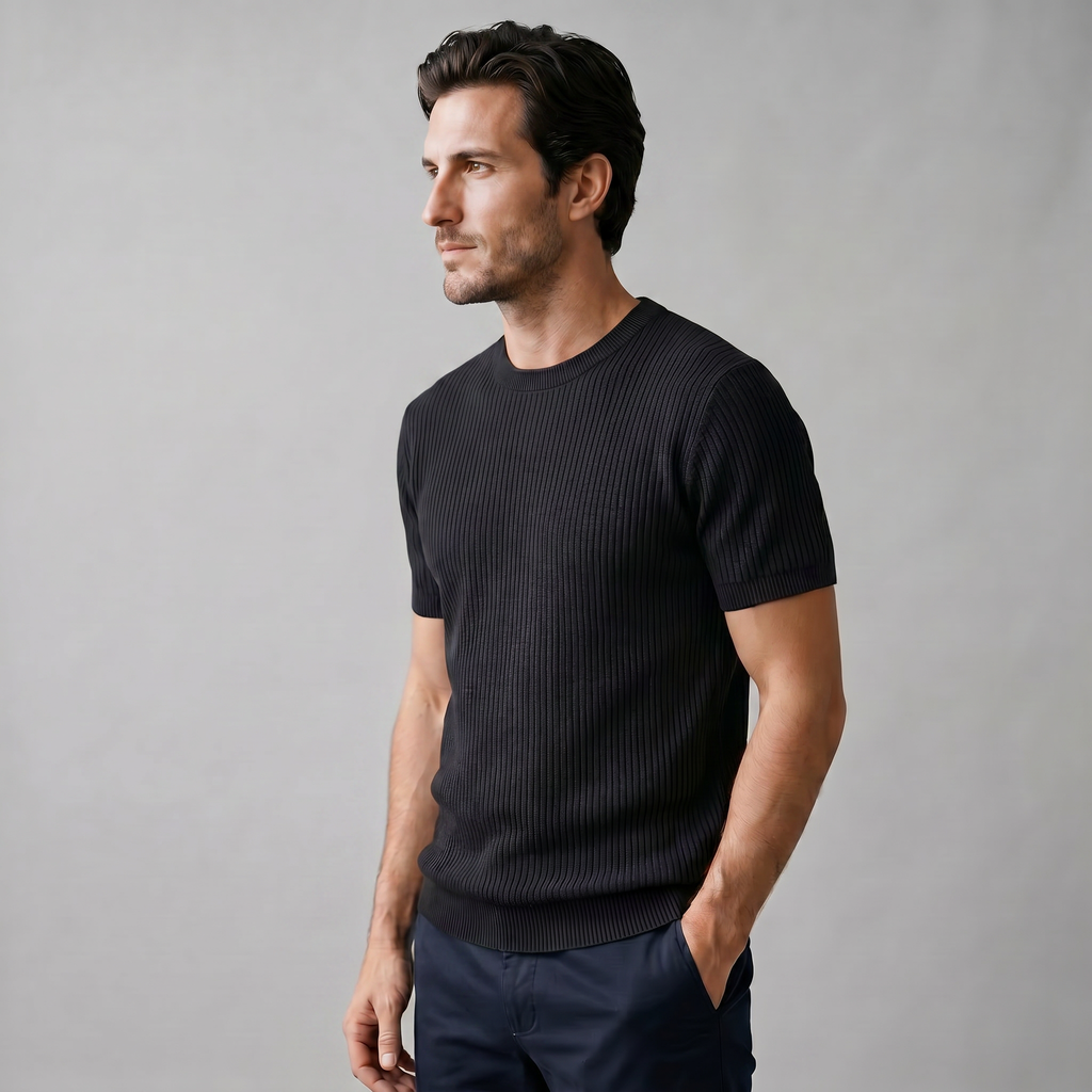 Pull T-shirt Homme En Maille