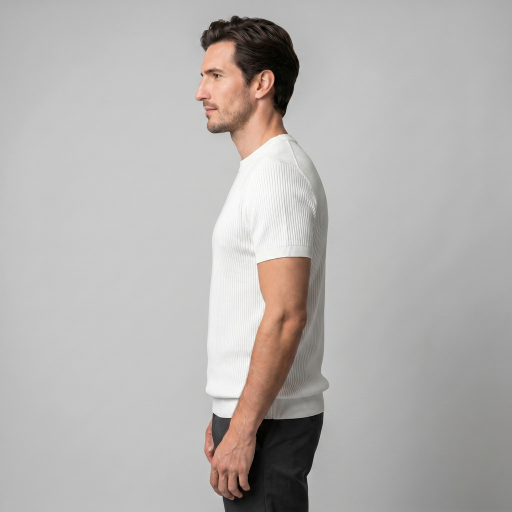 Pull T-shirt Homme En Maille