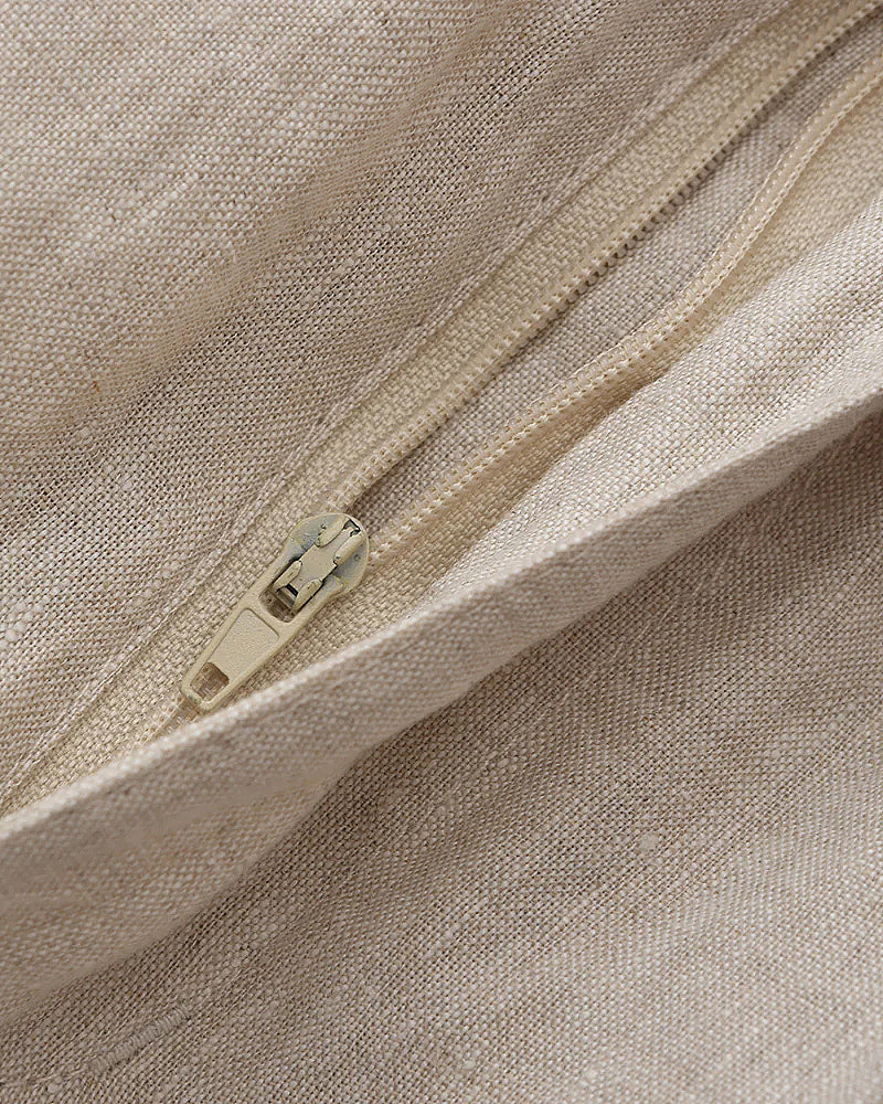 Short Homme En Lin Décontracté