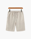 Short Homme En Lin Décontracté
