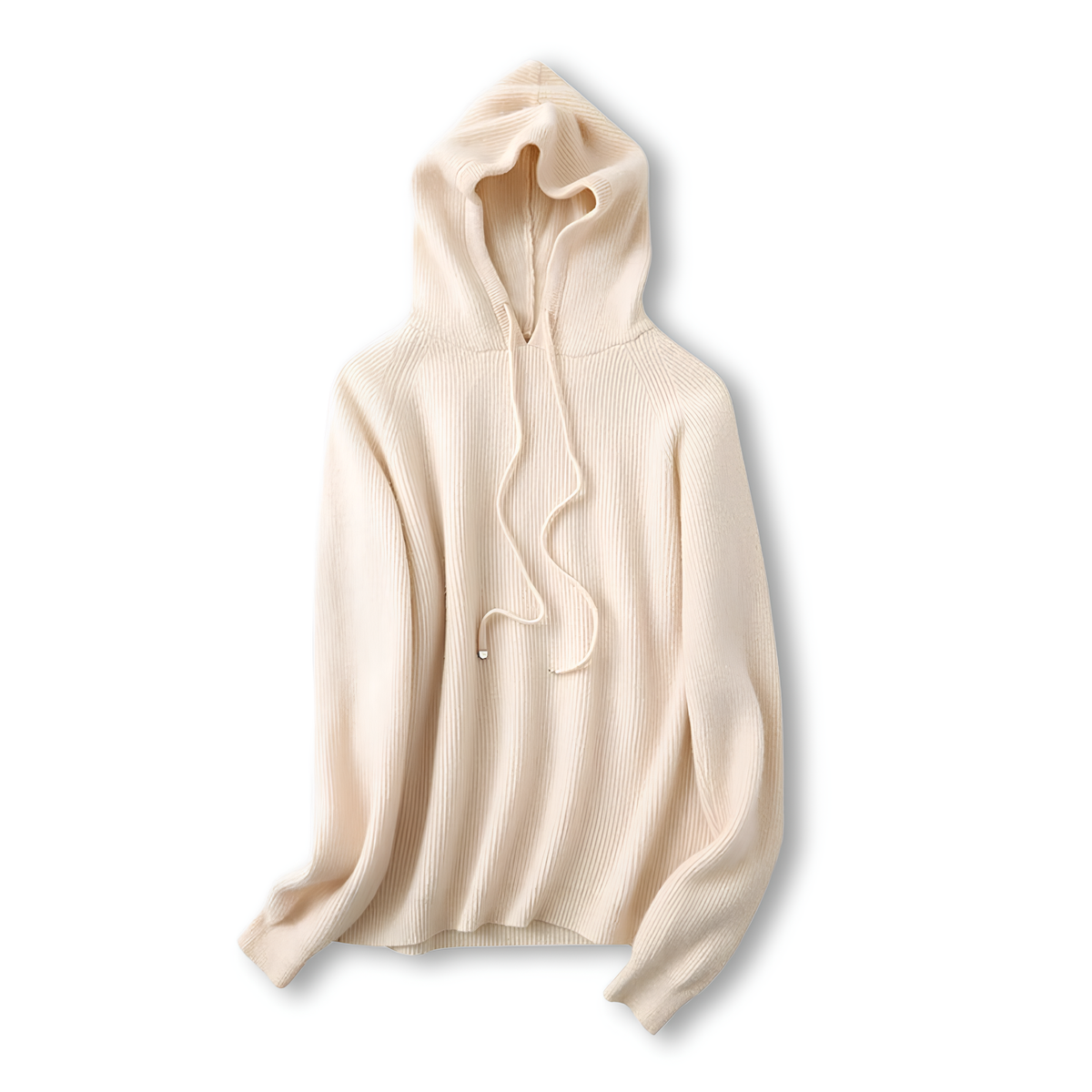 Sweat en Cachemire et Laine Femme – Coupe Ample et Cordons Ajustables