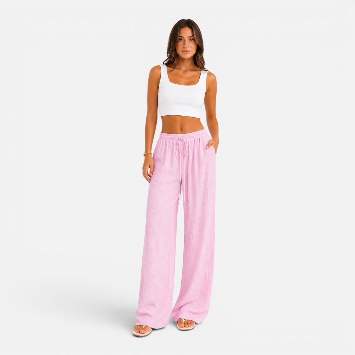 Pantalon Palazzo Ajustable