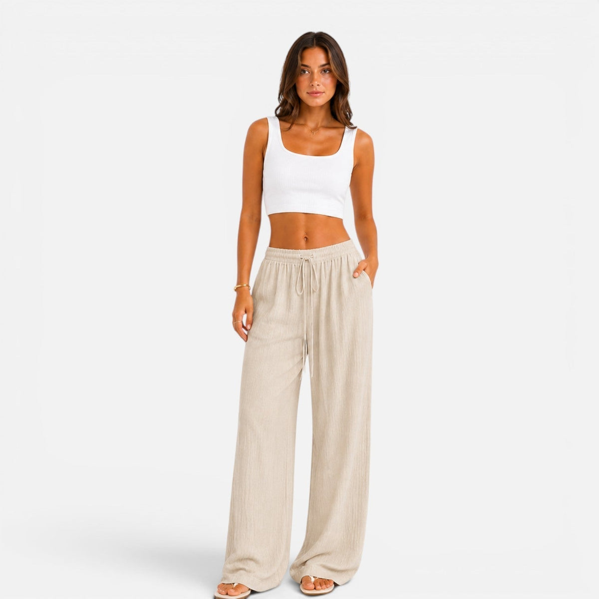 Pantalon Palazzo Ajustable