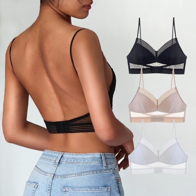 Bralette Dos Ouvert Sans Armatures