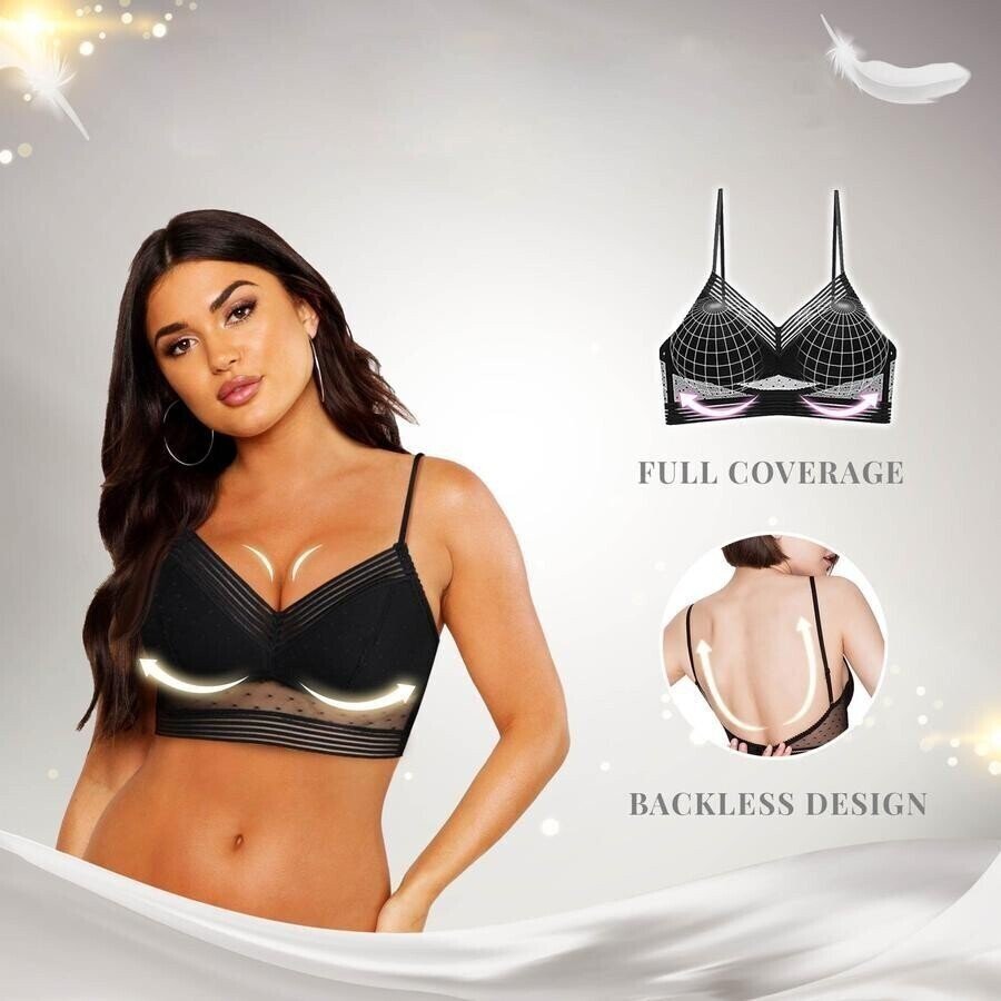 Bralette Dos Ouvert Sans Armatures