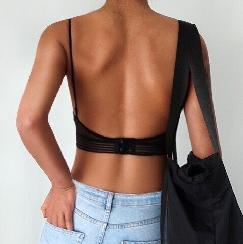 Bralette Dos Ouvert Sans Armatures