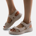Ancienne Monde | Sandales Orthopédiques Femme en Cuir – Confort Élégant, Maintien Durable
