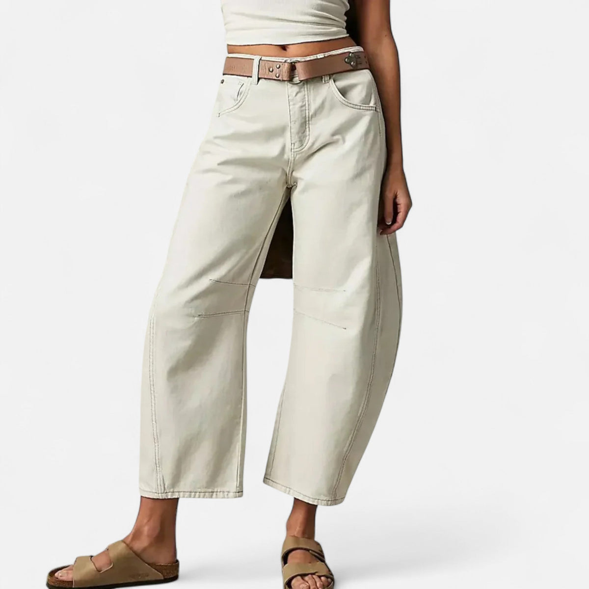Ancienne Monde | Jean Femme Ample Confort Premium Coupe Large